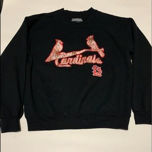 Stitches crew neck sweater St. Louis cardinals